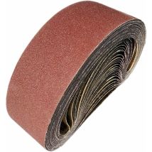 12 Pezzi Di Nastro Abrasivo 915x100mm. Nastro Abrasivo In Allumina. Kit Di Nastri Abrasivi Misti (40/60/80/120/150/240/400) Per Levigatrice.