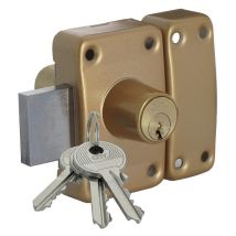 Iseo City 26 Doppeltürschloss Bronze Sicherheit