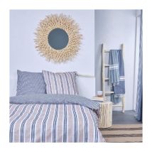 Today - Ropa De Cama Kargo - 220x240 Cm - 2 Personas - Algodón Impreso A Rayas