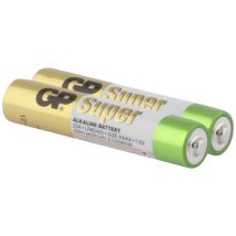 Batteria Alcalina AAAA GP Super – 1.5V – 8.3 x 42.5 mm – Ideale per Giocattoli, Orologi e Torce