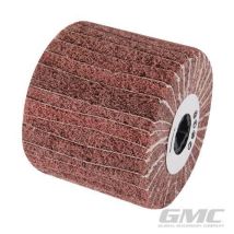 Rotolo Tamburo Aletta Ossido Di Alluminio In Combinazione Con Nylon A Rete Gmc Tamburo Ad Aletta 100 X 115 Mm