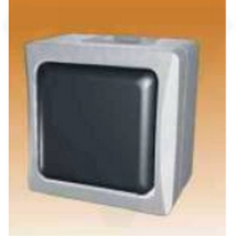 Elix - Efd600sa Conmutador Semi-impermeable De 2 Vías - Ip44 - Gris