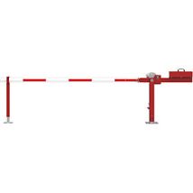 Mannus - Barrera Para Caminos De Acero Con Contrapeso Y Poste De Apoyo
