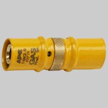 Raccordo A Pressare Diritto Doppio Ridotto Per Gas 20 X 16 Ape Raccorderie