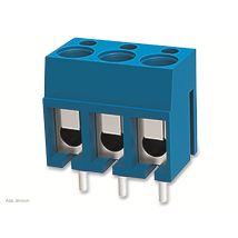Degson Klemmleiste, Dg300-5.0-02p-12-00ah, Vertikal 2 Polig Blau