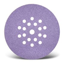 Purple Hd Klett-schleifscheiben, 225 Mm, 19-loch, F. Trockenbauschleifer, Keramik-mix (25 Stk.) K60 - Menzer