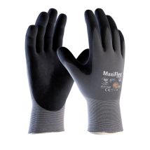 Maxiflex Ultimate Guanti Da Lavoro In Maglia Rivestimento In Schiuma Di Nitrile Grigio Scuro/blu Navy T8 - Atg - Mxflult874ad-0