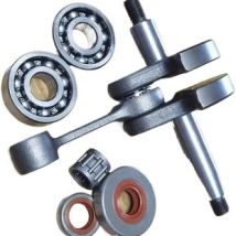 Vilebrequin Compatible Stihl Fs160 Fs220 Fs280 – Avec Joints Spi, Roulements Et Aiguilles – Pour Débroussailleuse