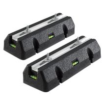 Martigrap - Lots De 2 Supports De Sol Anti-vibrations Rubber - 450 X 163 X 98 Mm - Arcanaute