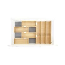 Move Besteckeinsatz Schubkasten Organizer Set 1, Eiche Lackiert