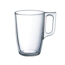 Set 6 Tazze Tazzone Latte Mug In Vetro Trasparente 32 Cl Luminarc