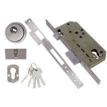 Amig Serrure Encastrée 200 50/85 Acier Inoxydable Aisi 304 Mat