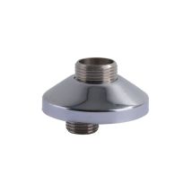 Separador excéntrico 1/2" x 3/4" – Acero cromado – Conexiones M1/2" x M3/4"