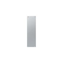 Contraplaca De Aluminio Plateada Borgn