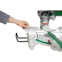 Holzstar Sierra Ingletadora KGZ 305 E – Potencia 2,0 kW – Diámetro de hoja 305 mm – Velocidad 4500 min-1 – Peso 23 kg