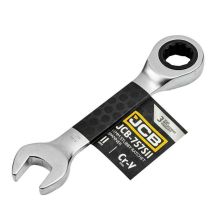 Llave De Trinquete Jcb 11 Mm, Acero Duradero, Ideal Para Talleres Profesionales, Con Trinquete Para Apretar Y Aflojar Tornillos, Alta Resistencia Y 