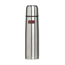 Botella termo aislante 1l acero inoxidable – Aislamiento al vacío Thermax – Tapón antifugas – Resistente a golpes – 24h frío/calor