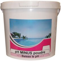 pH Minus Pulver 5 kg – Saures Pulver zur pH-Wertsenkung für Pools – Für alle Filter und Poolgrößen