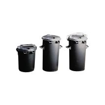 Cestino 50 Litri con Maniglia in HDPE – Resistente agli Alcali e Acidi – Pattumiera Sottolavello