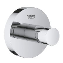 GROHE – Essentials Robe Hook – Metal – Chrome Finish – Max Holding Force 5 kg – Easy Installation