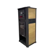 Stufa A Legna Con Forno Ignip "roma" Effetto Legno 12 Kw