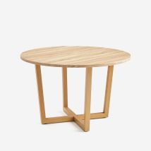 Mesa Redonda De Cocina Y Salón De Madera Con Diseño Moderno 12 0cm Zira