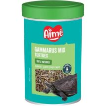Alimento Para Tortugas - Aime - Mezcla De Gammarus - 1000 Ml - Camarones Naturales, Equilibrio Nutricional