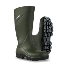 Bottes de jardinier – Botte au genou en polyuréthane – Orange, Taille 42 – Antidérapantes, légères, résistantes aux produits chimiques – NORA