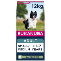 Eukanuba Dog Adult Lamb & Rice Small & Medium Breed - 12kg - 579737