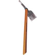 Rex Scopa per Foglie in Acciaio Forgiato – Manico in Legno Laccato – 1798453400