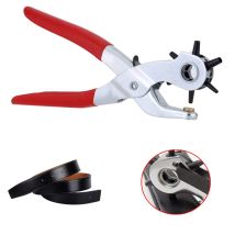 Perforatore Per Pelle Da 2 Mm, 2,5 Mm, 3 Mm, 3,5 Mm, 4 Mm, 4,5 Mm. Perforatore Per Cinture, Pinze Girevoli Per Impieghi Gravosi, Set Di Perforatori 