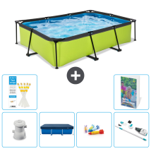 Exit-toys Piscina Exit Rectangular - 300x200x65 Cm - 7-piezas S269