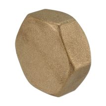 Effebi – Messing Gewindefitting-Kappe 1/2'' IG – CW617N – UNI EN 12164 / 12165, DIN 50930-6