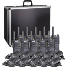 Maas Elektronik Team-set Pt-375 Kep-360-k 150114 Talkie-walkie Pmr Jeu De 10 Y681023