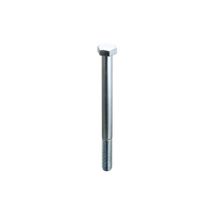 100 X Vite P/ferro Te Filetto Parz 8x 90mm Zn Uni5737 Cl 8.8