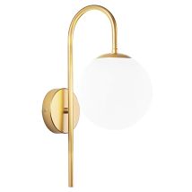 Lámpara De Pared Toolight G091-1w Gold White