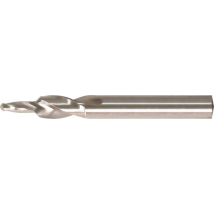 Kurzstufenbohrer HSS 180° – Durchmesser 6 mm – Auskraglänge 33 mm – Gesamtlänge 66 mm – GÜHRING