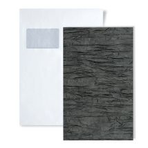 Wallface - 1 Pieza De Muestra S-24941 Crashed Classy Black Structure Collection Muestra Panel De Pared En Tamaño Aprox Din A5
