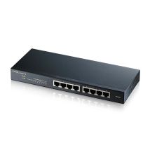 Zyxel Switch GS1900-8 – Managed L2 – 8 Gigabit Ethernet-Ports – Rack-Einbau – 16 Gbit/s Switching-Kapazität