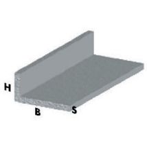 Profilo angolare in alluminio silver 20x10x1mm H.100 cm – Confezione da 5 pezzi – ARCANSAS