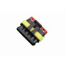 Vs Electronic - 325861 Super Seal Housing 6 Pin Per Piatti Femmina, 1.5 Mm