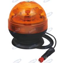 Feu Tournant À Led 12-24v Base Magnétique 138x127mm Machine Agricole Automotrice Tracteur