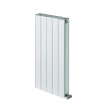Heatwave Thornbury White Horizontal Aluminium Radiator 400mm (h) X 400mm (w)