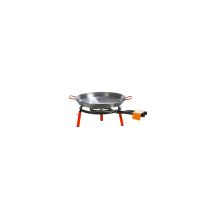 Set Paella Valencia Piatto Paella Poli 46 Cm 12 Parti / Riscaldatore 40 Cm / 11,40 Kw / 3 Piedi 15 Cm - Altro