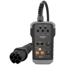 VOLTCRAFT – Adattatore EVSE 3003 – Verifica sicurezza stazioni ricarica veicoli elettrici – CAT II 300 V – Max 250 V monofase, 430 V trifase