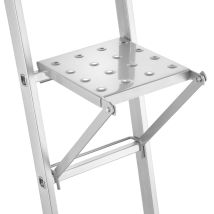 Banc Échelle - Barreau D'Échelle - Acier - 26x26 Cm - Jusqu'à 150 Kg