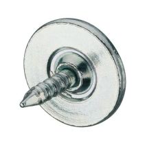 Hafele Runde Zinkbeschichtung Gegenplatte 1,2 Cm