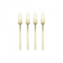 [gebraucht] B-ware Blomus Kuchengabeln Dessertgabeln Besteck Gold 4er Set Stella Champagne