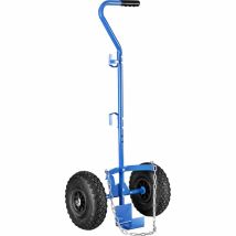 Gasflaschenwagen GT 89 – Transportwagen für Gasflaschen 5-11 kg – Metall – Blau – Einfache Montage