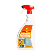 Limpiaestufas Fuego Net – 1L – Limpiador especializado para cristales de estufas y chimeneas – Espuma densa y concentrada